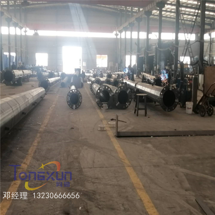 電力鋼桿生產車間